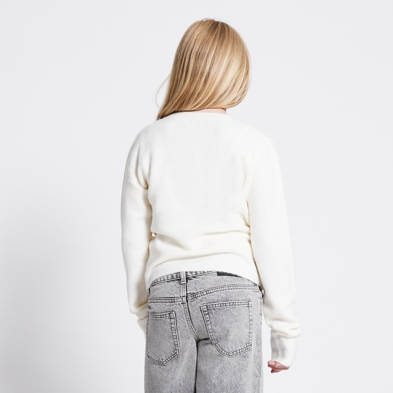 Wrap knit sweater "Bettan"